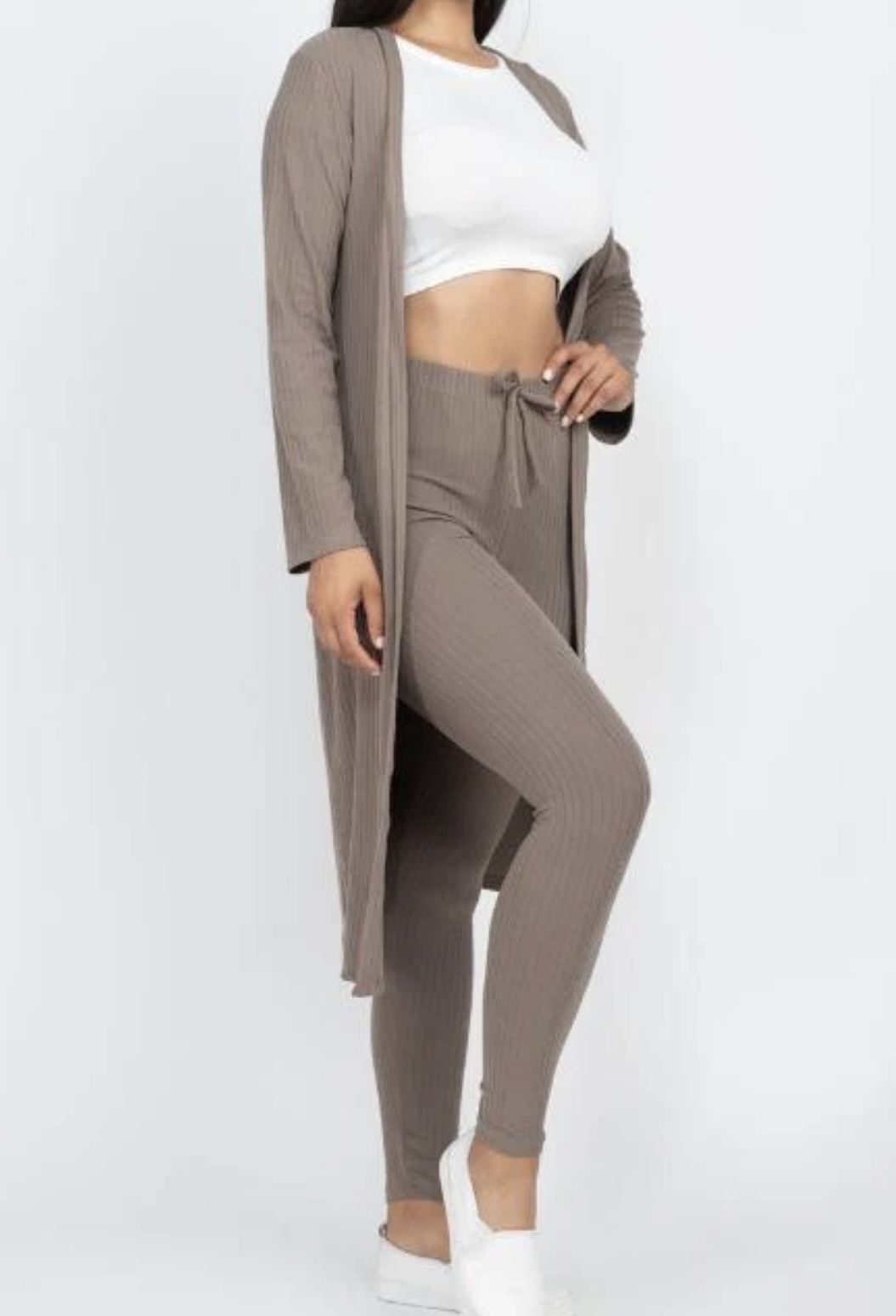Cardigan Leggings Two Piece New Tag $15 Large