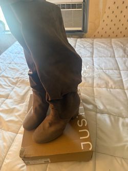 Just Fab women heeled boots