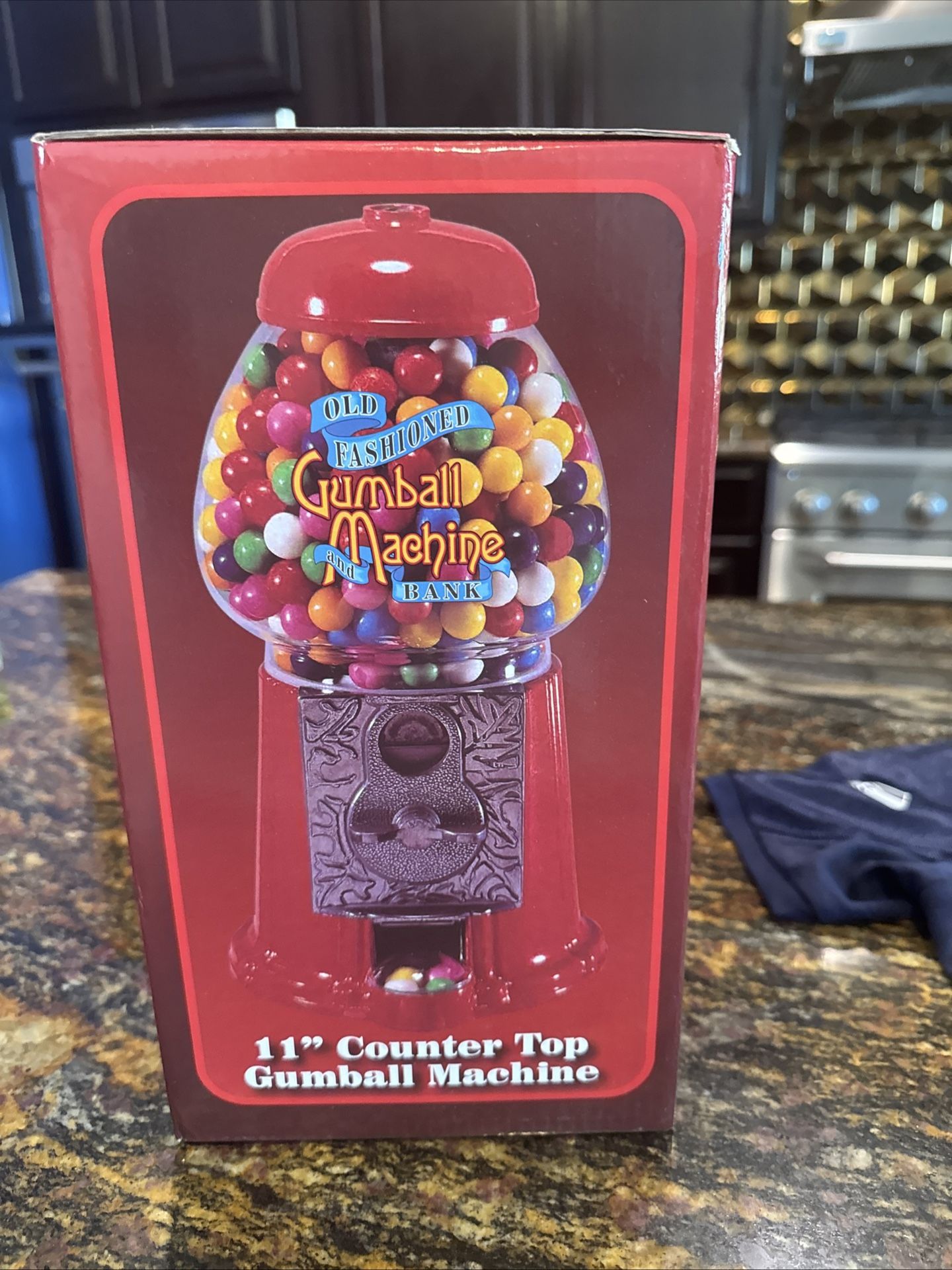 11” Gumball Machine New In Box