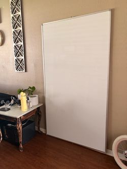 Large Whiteboard with Aluminum Frame
