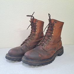 Vintage 1990's Red Wing Irish Setter 899 Work Boot Sz 8.5 D