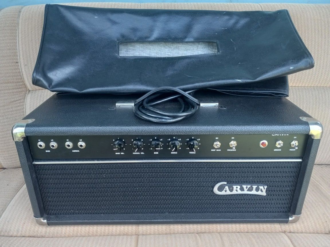 USA Made 70s CARVIN B2000 200w bass head