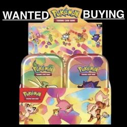 151 POKEMON MIN TIN DISPLAY SEALED  - Booster Bundle Pack Case DESTINED RIVALS BOX prismatic Evolutions Etb Evolving Skies Pc Pokemon Center Fusion