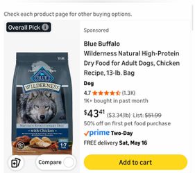 Dog food
