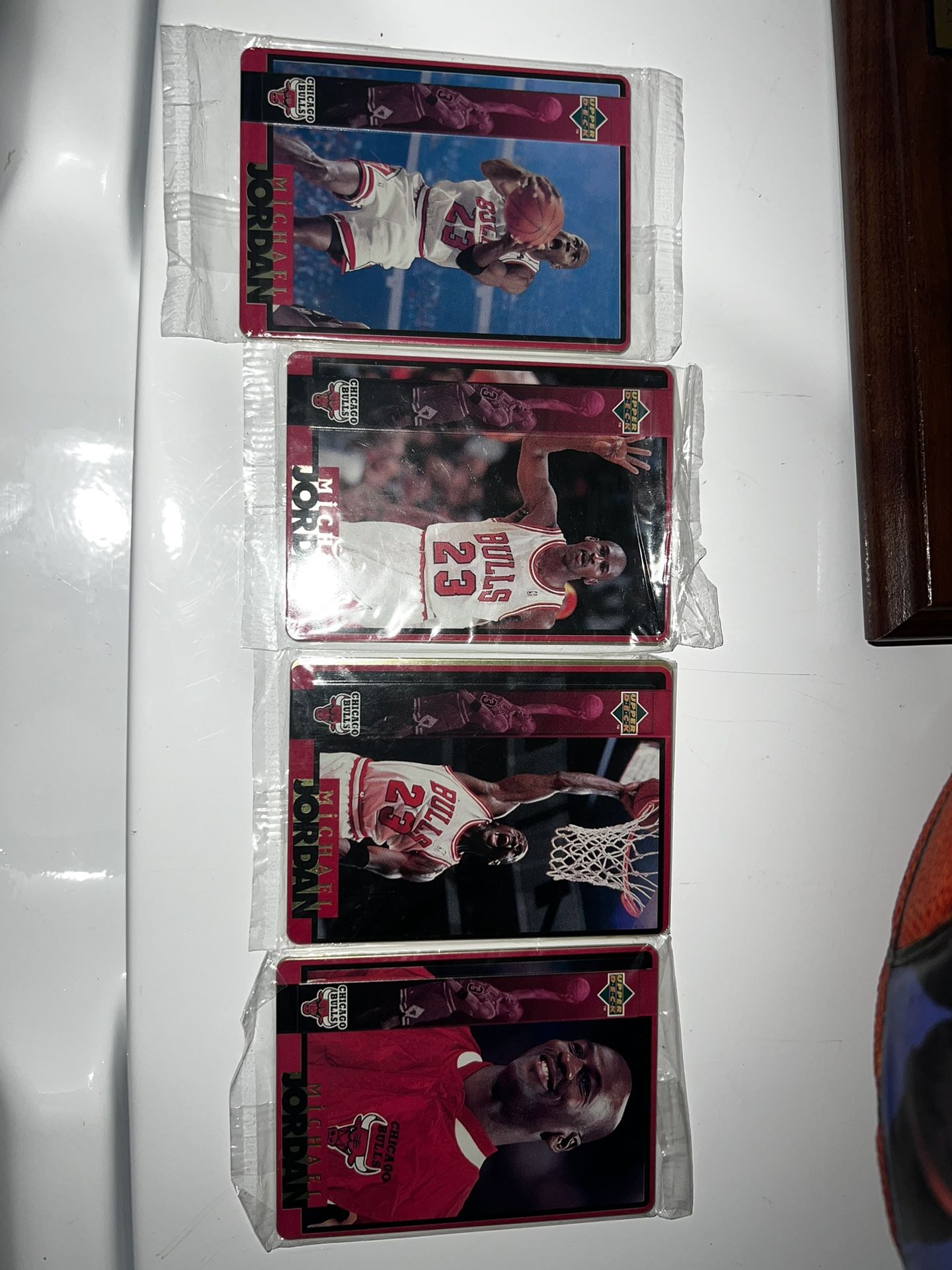Michael Jordan Ball,clock,metal Cards