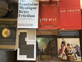 Philosophy and political science Used books $3 each