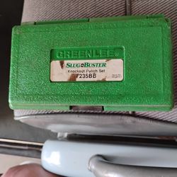 Greenlee 7235BB Slug Buster Manuel  Knockout  Set