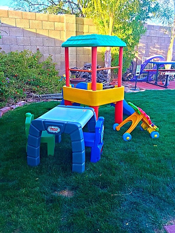 Little Tikes Toddler Climber With Slide Thomas The Train Table Little Tikes Toddler Climber With Slide Thomas The Train Table Chairs And Fisher Lion Walker Playset For In Glendale Az Offerup