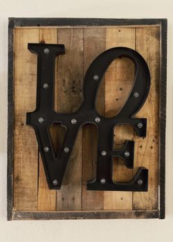 custom handcrafted reclaimed wood & metal wall art