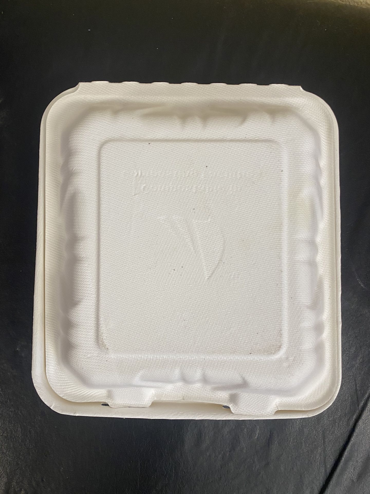 Huhtamaki Clamshells 200ct 68003 to go plate