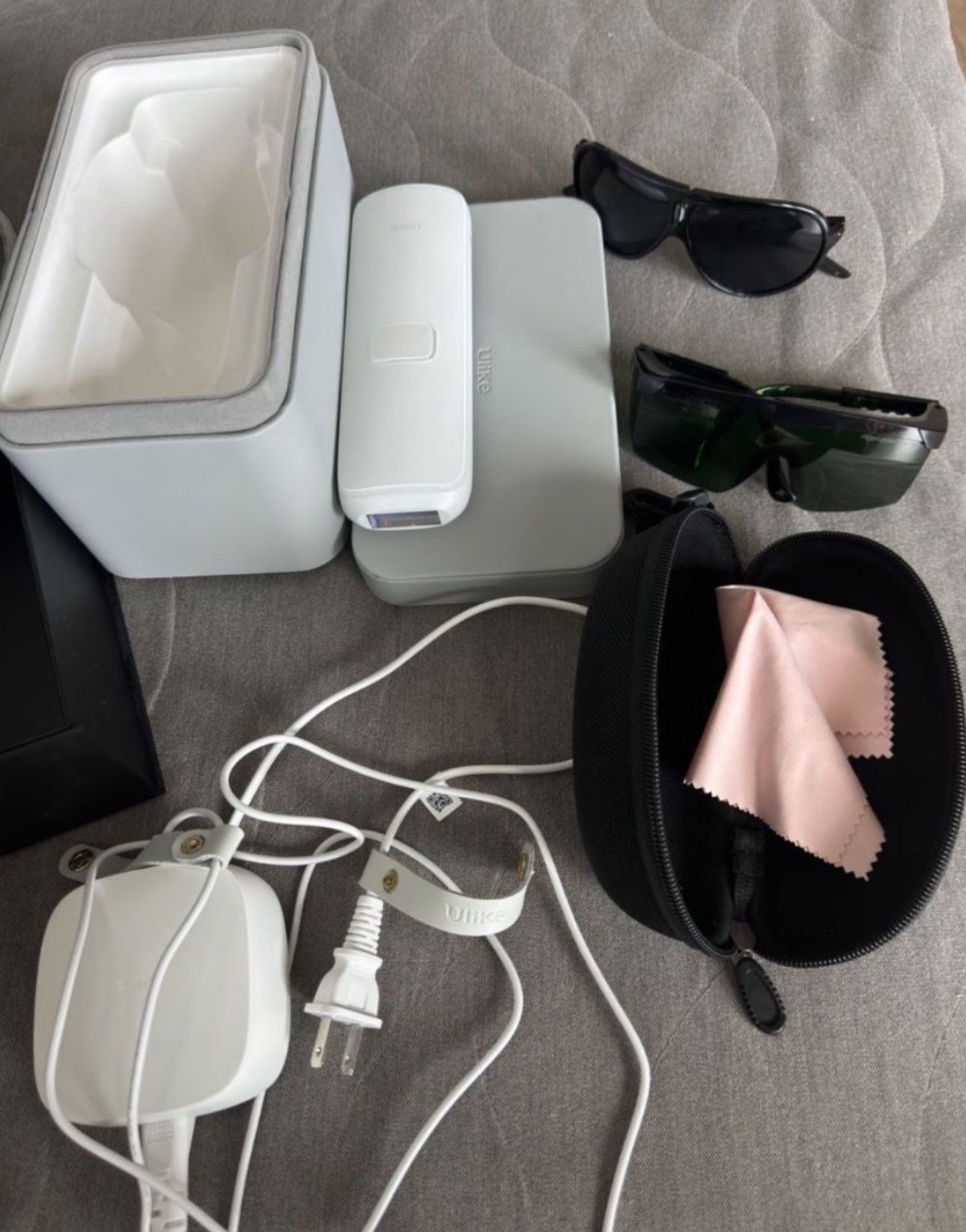 New Ulike Laser Hair Removal Plus Additional Glasses