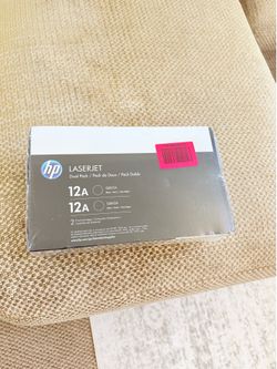 HP LaserJet 12A Toner Dual Pack (Q2612D) — SEALED/NEW