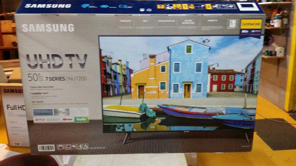 50" Samsung 4k smart tv