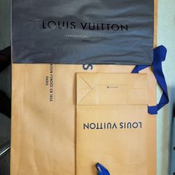 3 Louis Vuitton Shopping Bags 