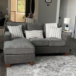 Gray Modern Taupe Sectional Sofa