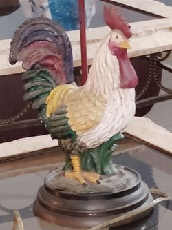 Rooster lamp