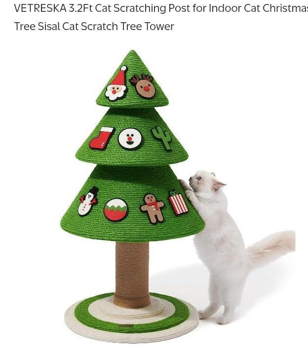 Christmas Cat Tree , Cat Scratcher