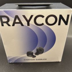 Raycon Impact Black Active Noise Cancellation Bluetooth Earbuds