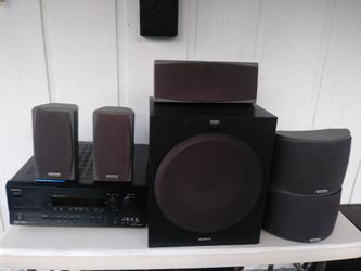 Onkyo receiver and Cambridge surround sound speakers