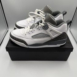 Jordan Spizike White Grey Cement Size 11 – Excellent – No Box