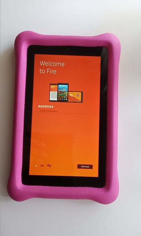 Amazon Fire 7 Kids Edition (7th Generation) 16GB, 7In - Pink