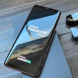 Samsung Galaxy S9,  Factory Unlocked,  Excellent Condition.  Like New 