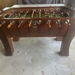 Foosball Table + Lifetime Basketball Hoop + Tether Ball Pole