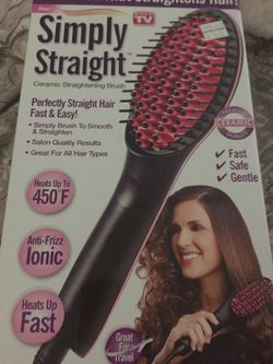 Simply straight hair straightener