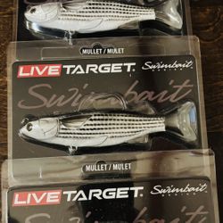Mustad LiveTarget Mullet 3 Pck