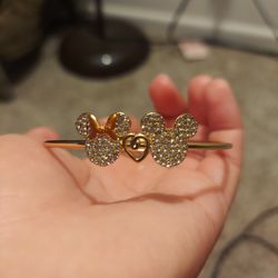 Mickey And Minnie Bracelet 