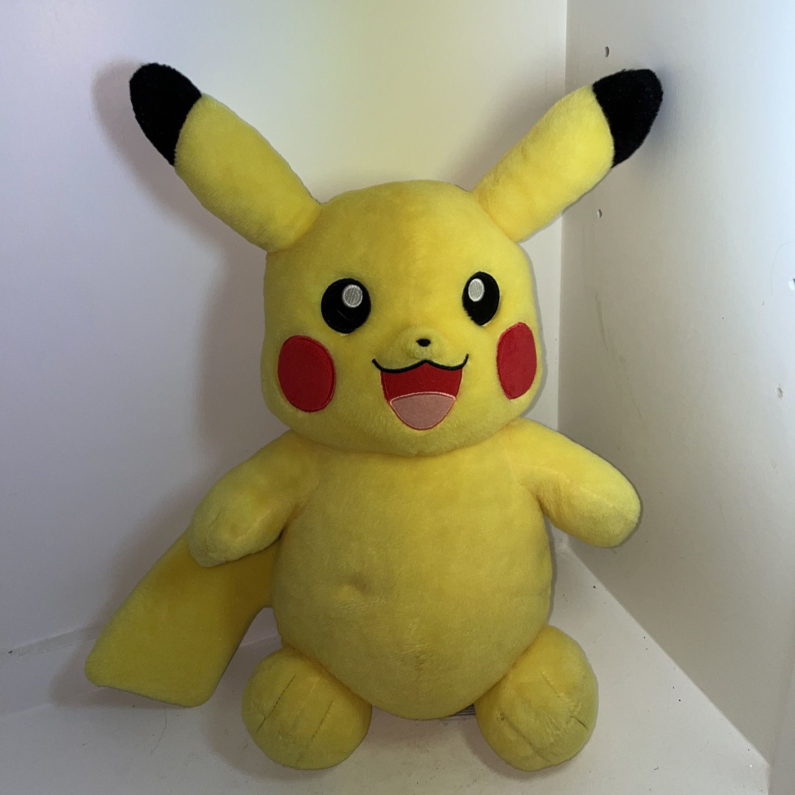 Pokemon PIKACHU 18" Plush VERY SOFT Build-A-Bear Nintendo BaB Adorable Plushie