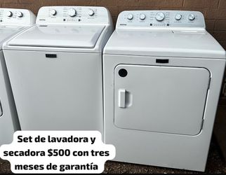 Set lavadora y secadora