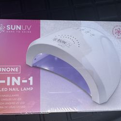 SUNUV UV Light for Gel Nails, UV Dryer for Gel Polish with 3 Timer Settings Professional LED Nail Lamp Art Tools Auto Sensor