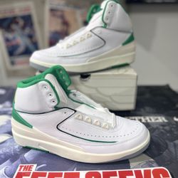 Air Jordan 2 Lucky Green Brand New 