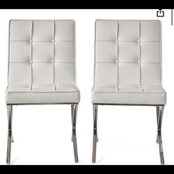 Set a four chairs modern brand new