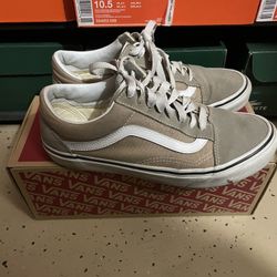 Vans Beige Old Skool Shoes ($50 OFF, READ DESCRIPTION)