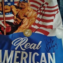 Hulk Hogan Signed Poster 150 Obo