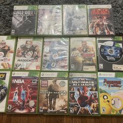 Total of 18 Xbox 360 games