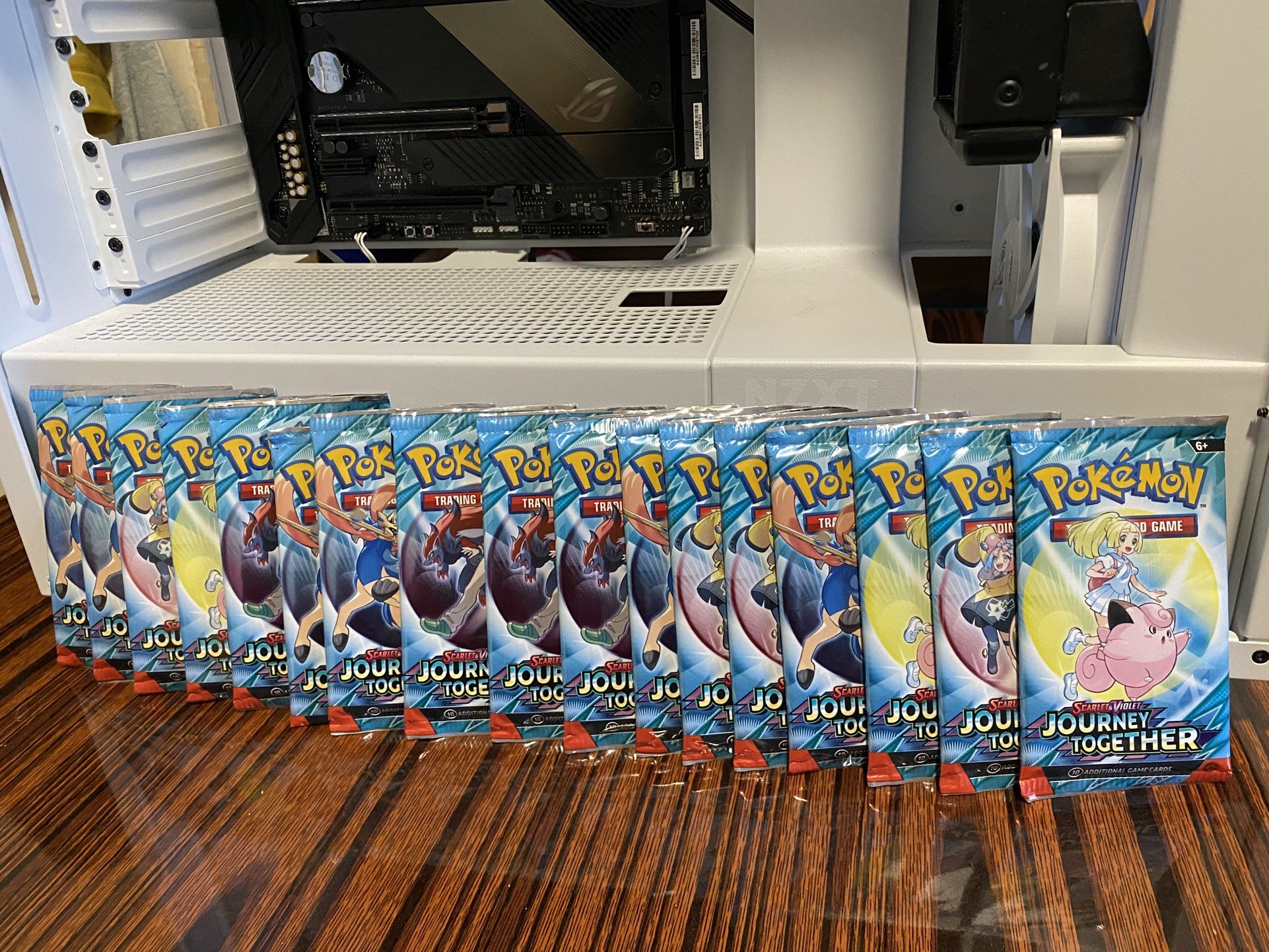 Excellent (Opened) Journey Together Pokemon Booster Pack