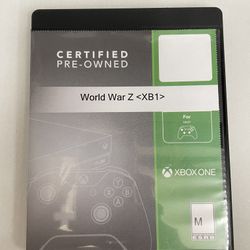 World War Z xbox one