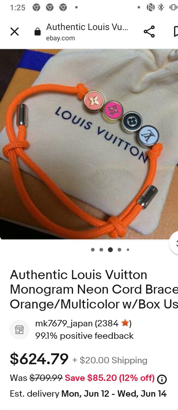 Louis Vuitton Nanogram strass bracelet for Sale in Chandler, AZ - OfferUp