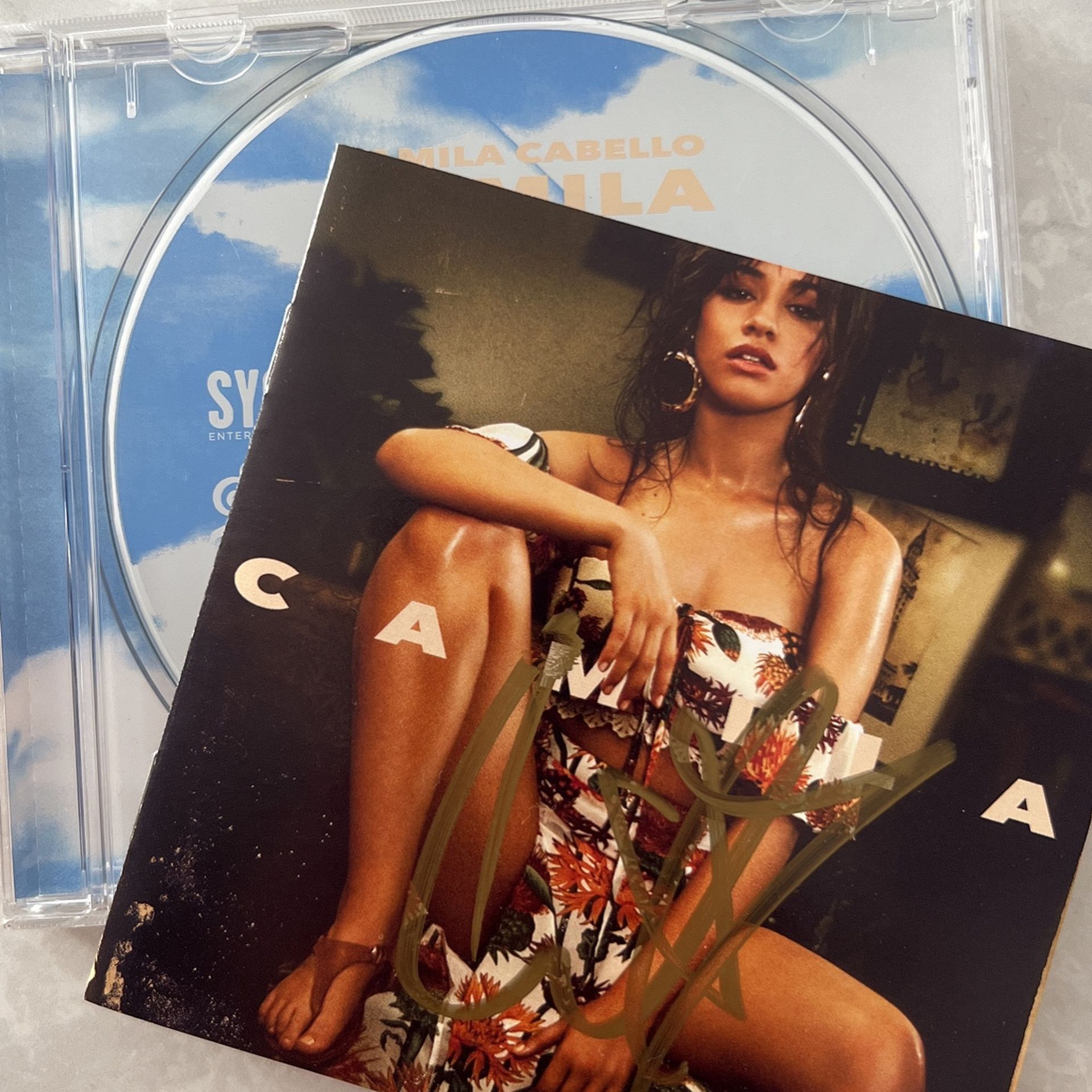 Camila Cabello Signed CD