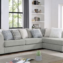 Light Grey Sectional 
