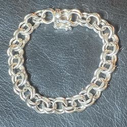 Sterling Silver Charm Bracelet