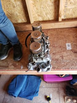 Tri-Carburetor Manifold