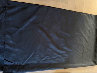 54”x96” black rectangular polyester  tablecloths (13)