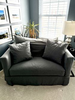 Crate And Barrel Willow Twin Sleeper Chair