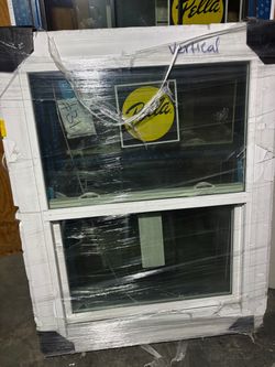 Pella Double-Hung Window White Frame