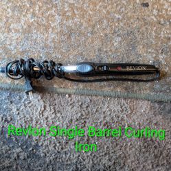 Revlon Single Barrel Curling Iron 