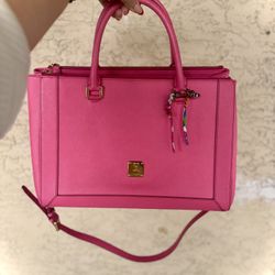Authentic MCM Nuovo Large Saffiano Leather 2 in 1 Crossbody tote